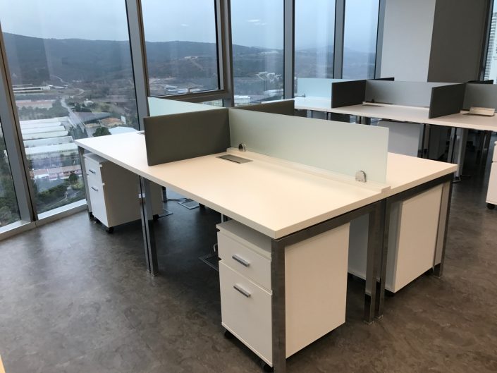 Tekno A Teknoloji Ürünleri Ofis Projesi Personel Masası