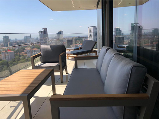 ART413 Alüminyum Bahçe Takımı