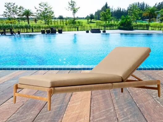 ART812 İroko Şezlong