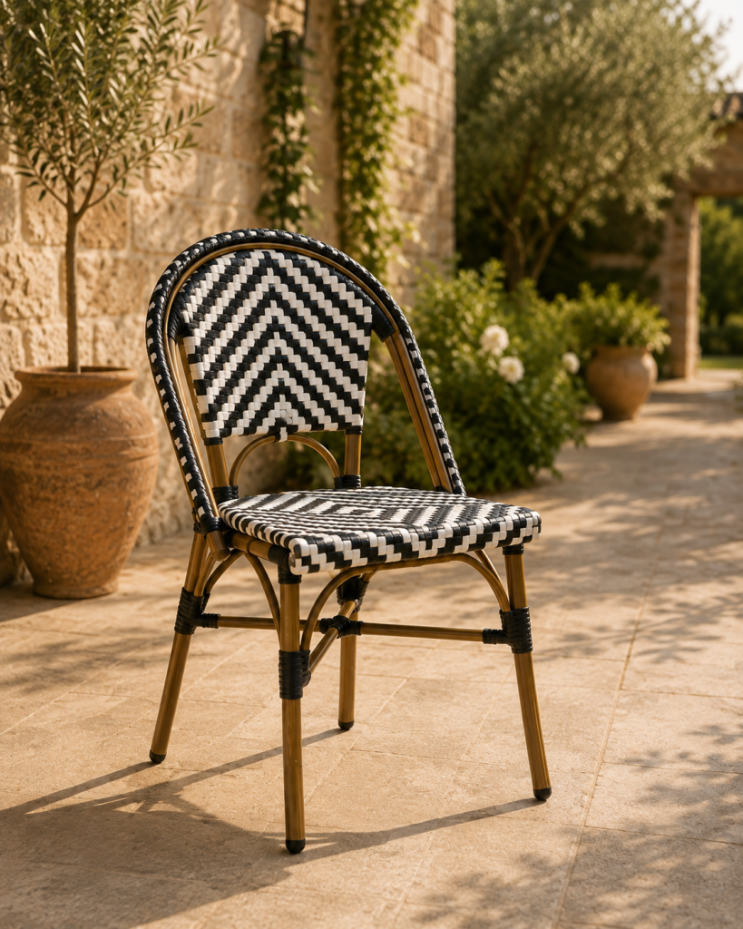 ART1001 PVC Rattan Sandalye