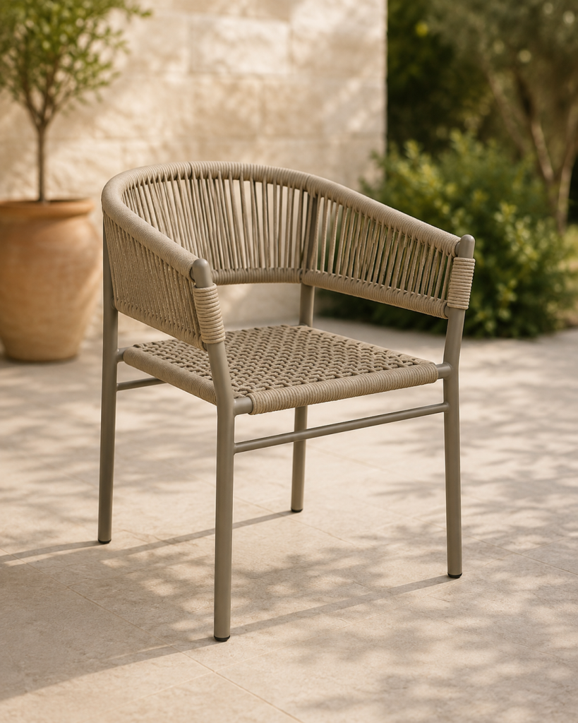 ART1006 PVC Rattan Sandalye