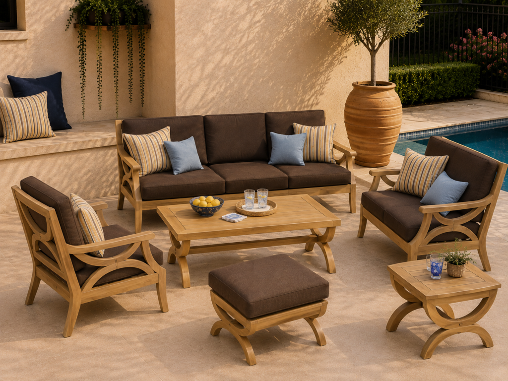 ART208 Teak Bahçe Takımı