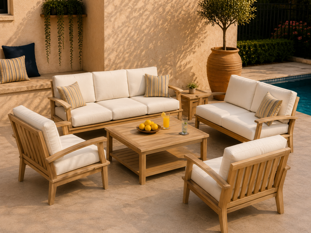 ART209 Teak Oturma Takımı