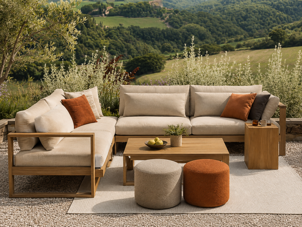 ART210 Teak Köşe Takımı