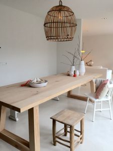 ART3046 Doğal Ahşap Masa