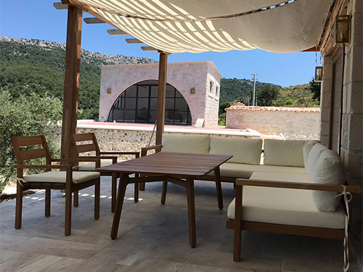 ART427 İroko Köşe Takımı