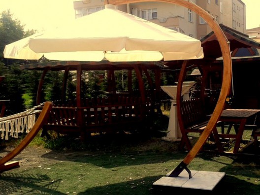 ART734 Ahşap Şemsiye