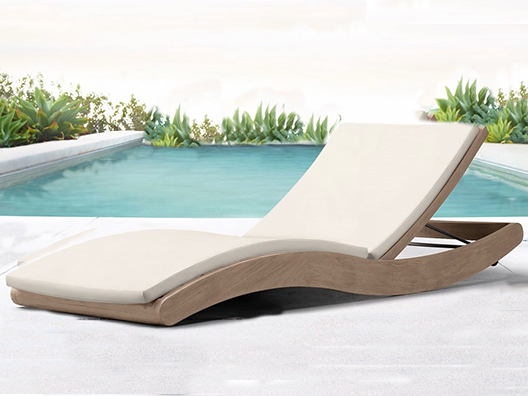 ART801 İroko Teak S Şezlong