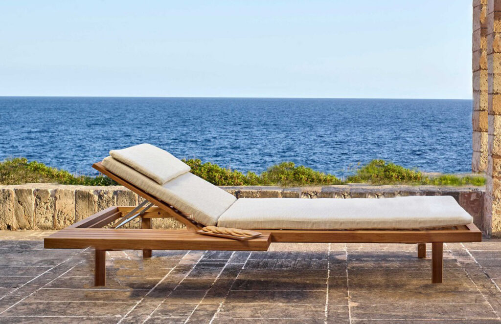 ART804 Teak Şezlong