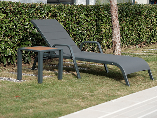 ART824 Alüminyum Şezlong Pedli