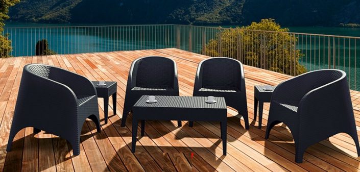 ART462 PVC Rattan Oturma Grubu