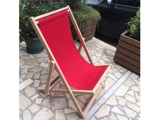 ART817 Ahşap Katlanır Şezlong