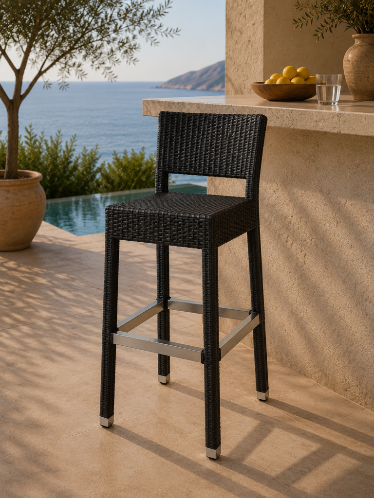 ART802 Rattan Bar Sandalye