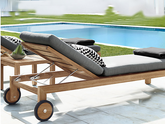 ART809 İroko Şezlong