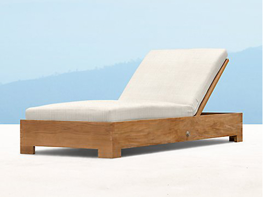 ART818 Ahşap Şezlong