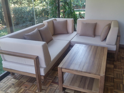 ART433 İroko Köşe Takımı