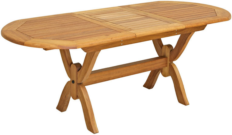 ART231 Oval Teak Masa