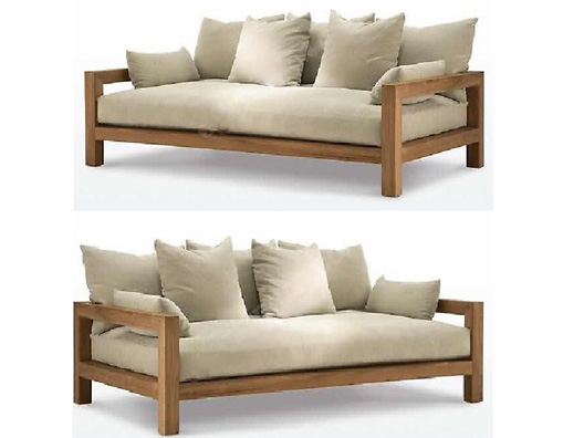 ART449 Ahşap Bahçe Koltuğu