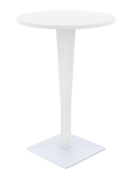ART246 PVC Rattan Efektli Bar Masası