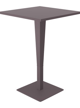 ART245 PVC Rattan Bar Masası