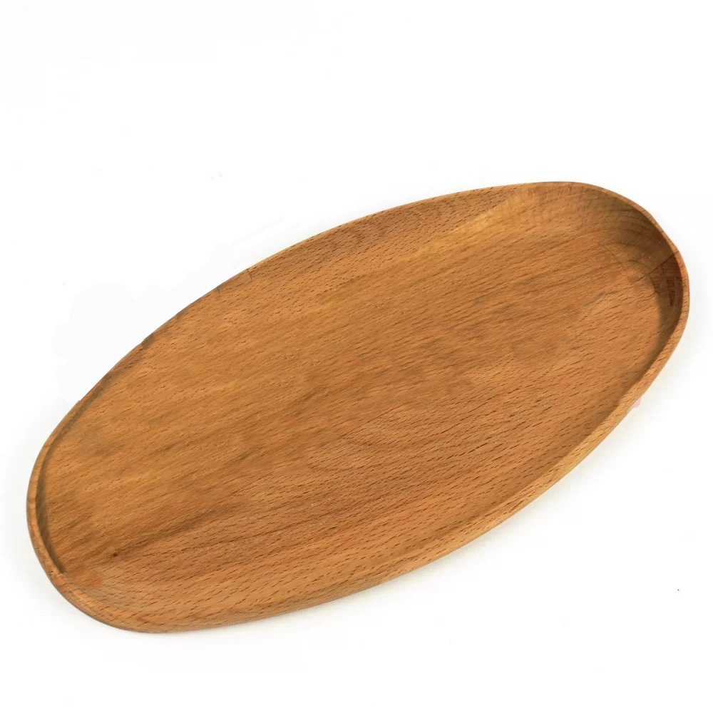 ART3498 Oval İroko Tabak