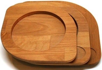 ART3506 Ahşap Yemek Tabakları