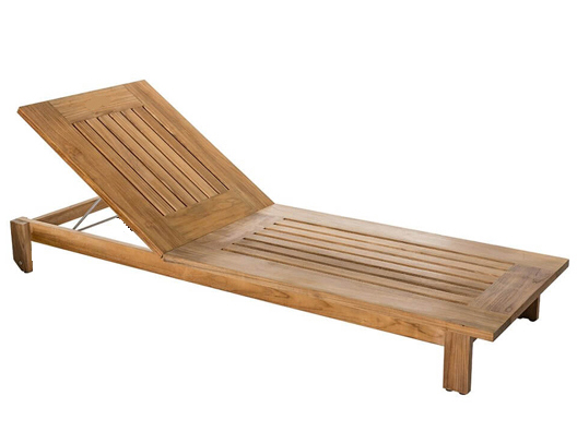 ART828 Ahşap Şezlong