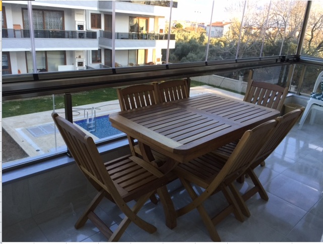 ART453 Teak Masa Takımı